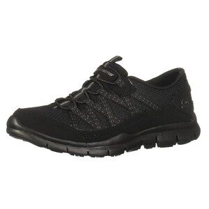Skechers Gratis Women's Black Slip On Sneaker US 9 Medium
